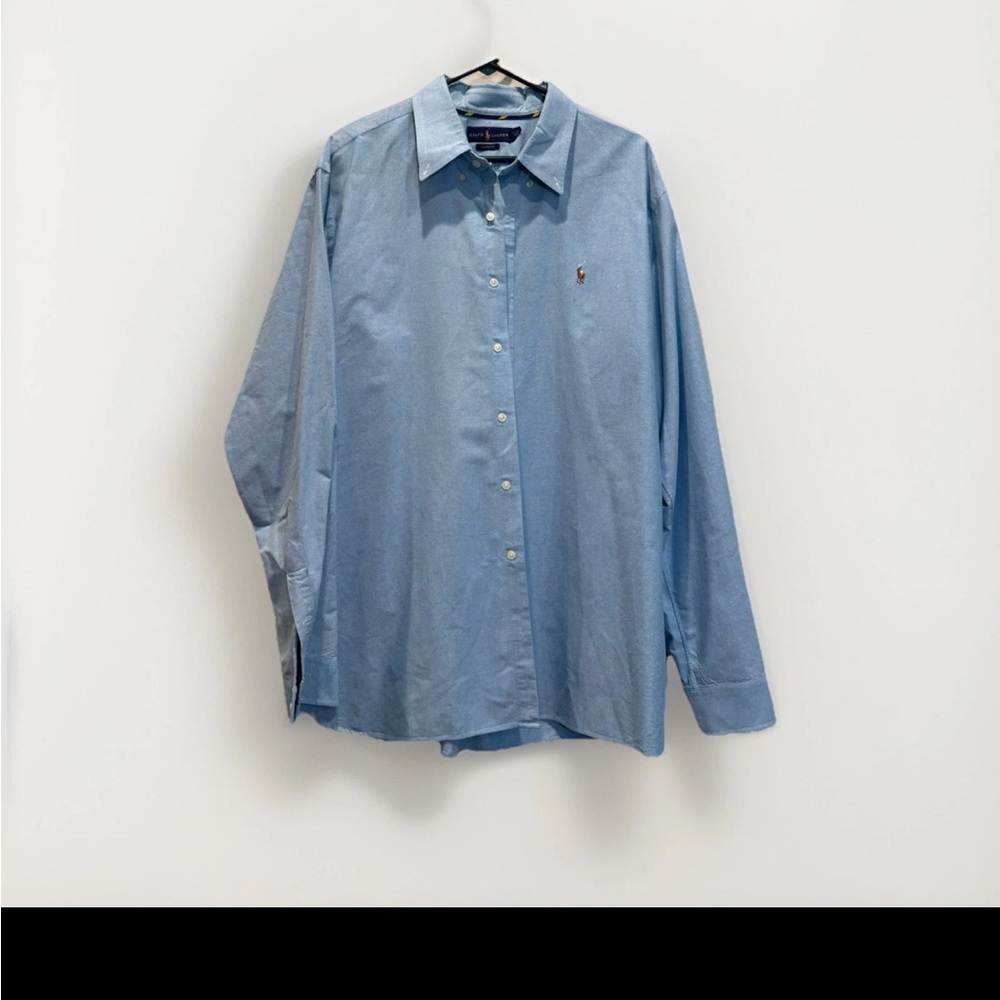 Polo by Ralph Lauren Men’s Light Blue Casual Shirt Size XXL